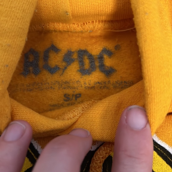 AC/DC ACDC Japan Tour 1981 Pullover / Hoodie Small - Picture 6 of 9